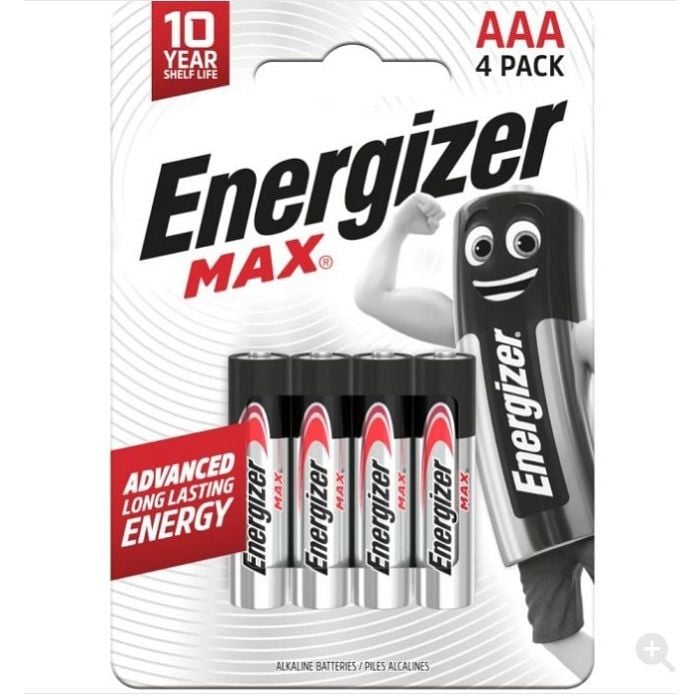 Energizer Max Alkaline Aaa-paristo