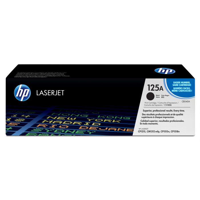 Hp Color Laserjet Cb540a Musta