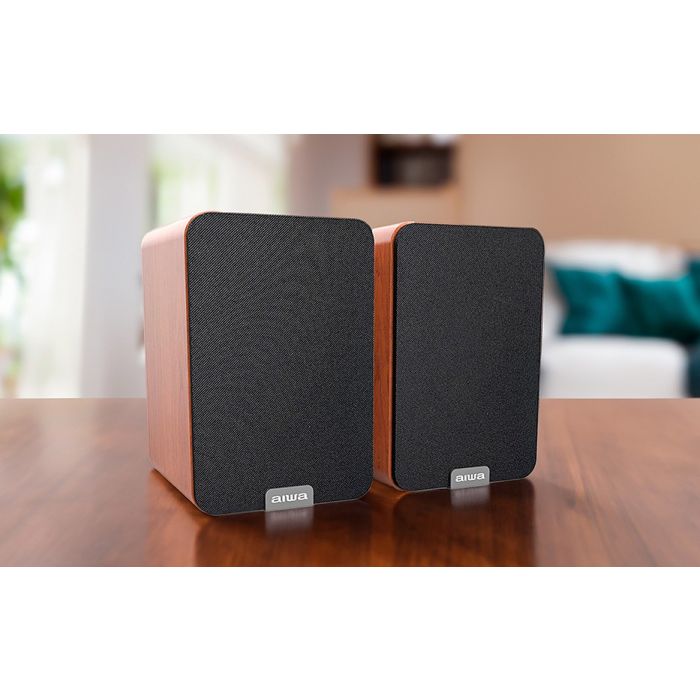 Aiwa Spa-200br Aktiivikaiutinpari, Ruskea