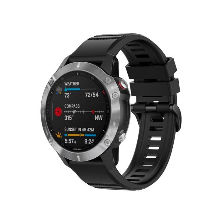 Fixed Silikoniranneke 26 Mm Garmin älykellolle