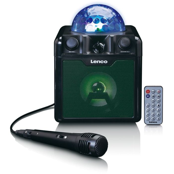 Lenco Btc055bk Kannettava Karaokekaiutin