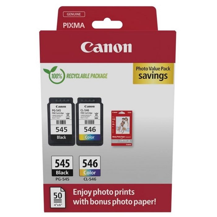 Canon Pg545/cl546 Multipack Mustepatruuna