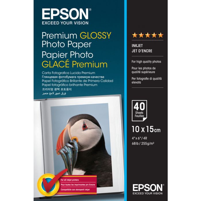 Epson 10*15 Prem. Glossy Photo
