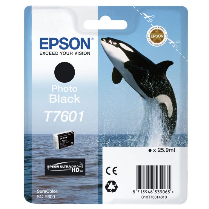 Epson T7601 Photo Black Väri-