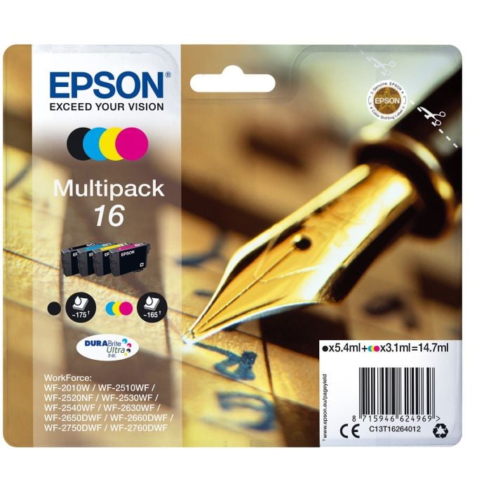 Epson 16 Ink Cartridge Moniväri Mustepatruuna