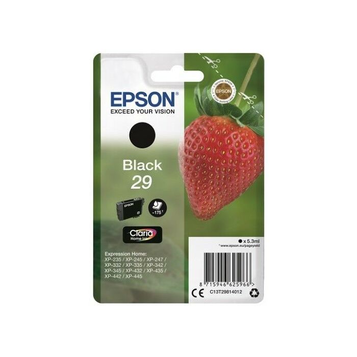 Epson Singlepack Black 29