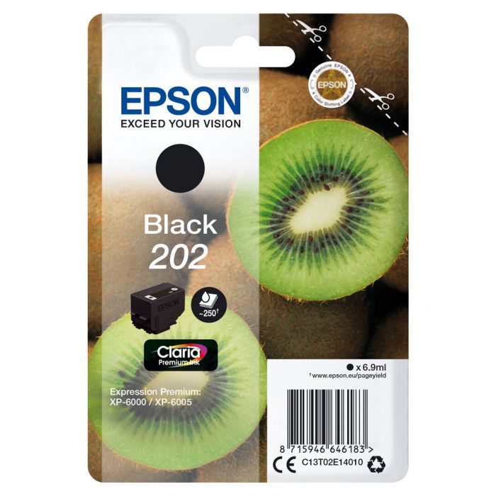 Epson Kiwi 202 Black Single