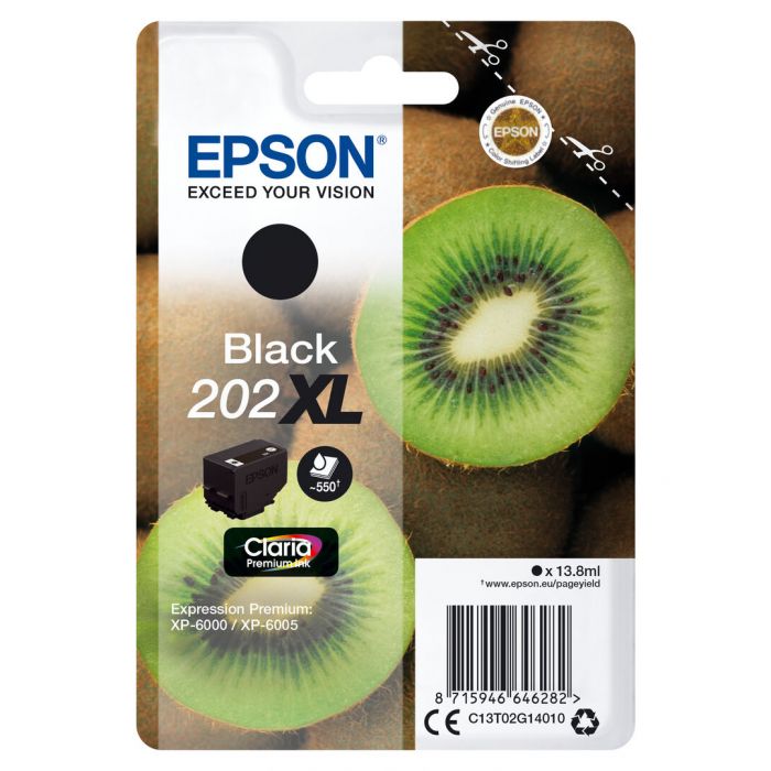 Epson Kiwi 202 Black Xl Single