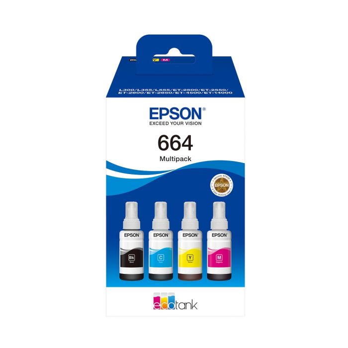Epson 664 Ecotank 4-colour Multipack