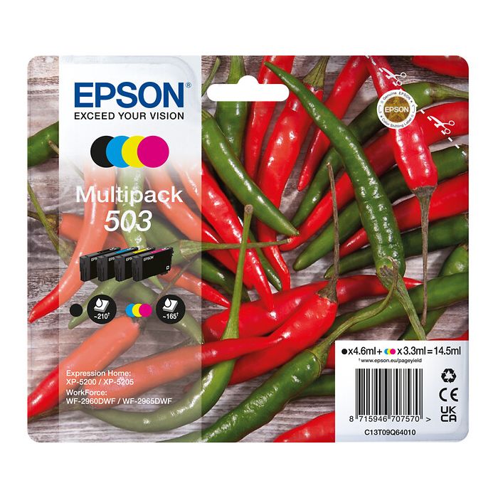 Epson Chili Multipack Mustekasettipakkaus