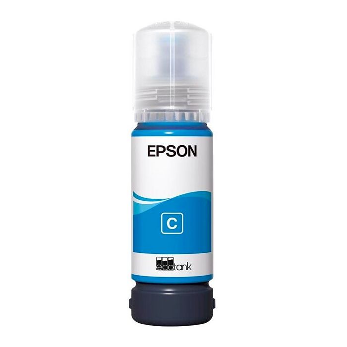 Epson 107 Ecotank Cyan Mustepullo