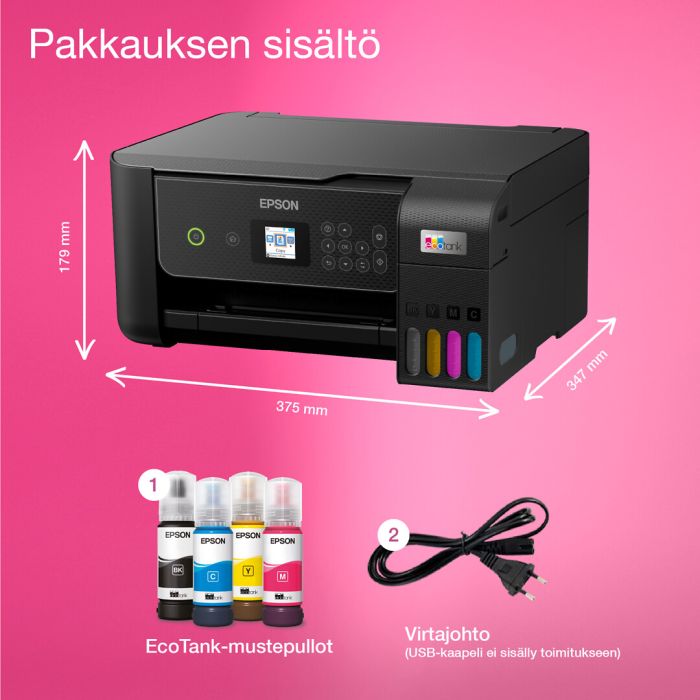 Epson Ecotank Et2871 Monitoimitulostin