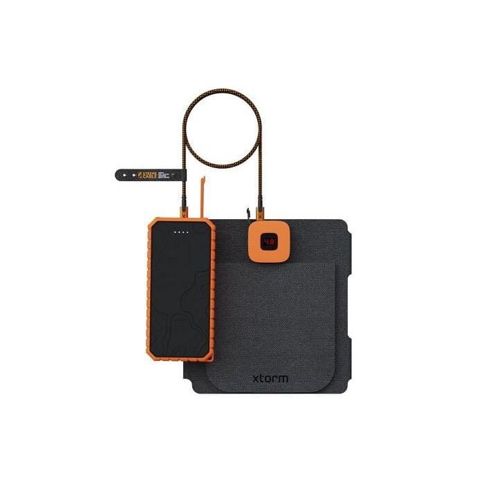 Xtorm 28w Usb-c/a Ipx4 Aurinkopaneeli