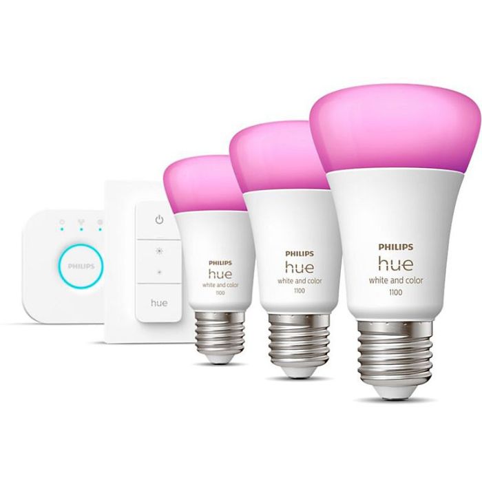 Philips Hue Wca 9w A60 E27 3 Kpl Setti