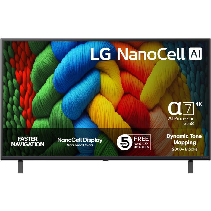 Lg 65" 4k Nano Smart Tv 65nano80a6b