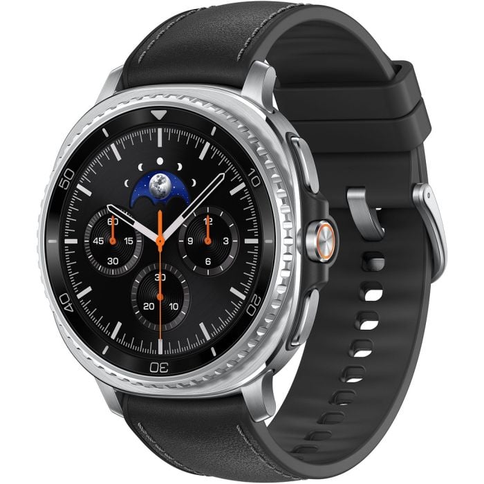 Samsung Galaxy Watch8 Classic E-sim älykello, Musta/hopea
