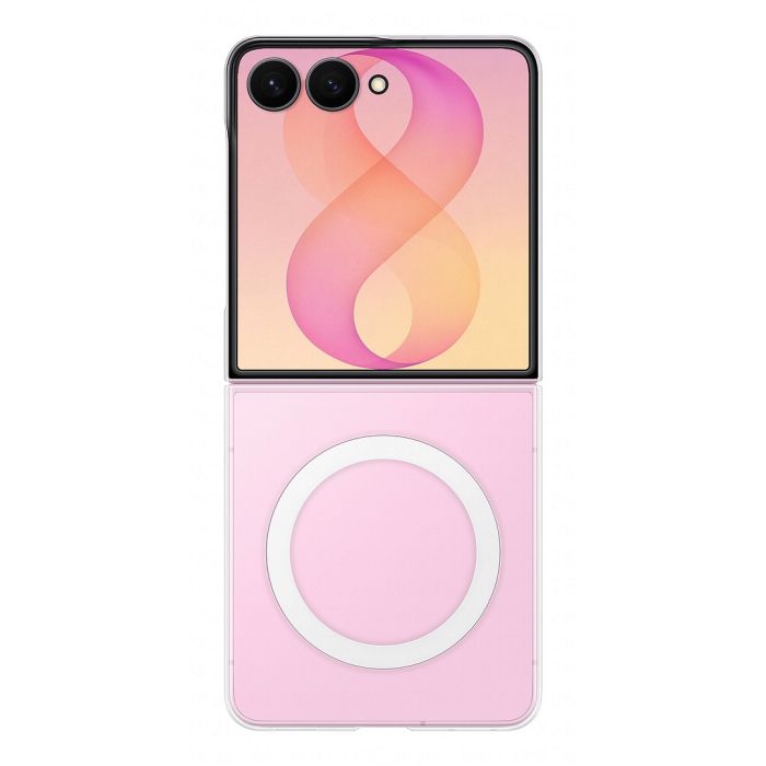 Samsung Flip8 Clear Magnet Qi2 Suojakotelo