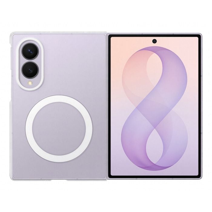 Samsung Fold8 Clear Magnet Qi2 Suojakotelo
