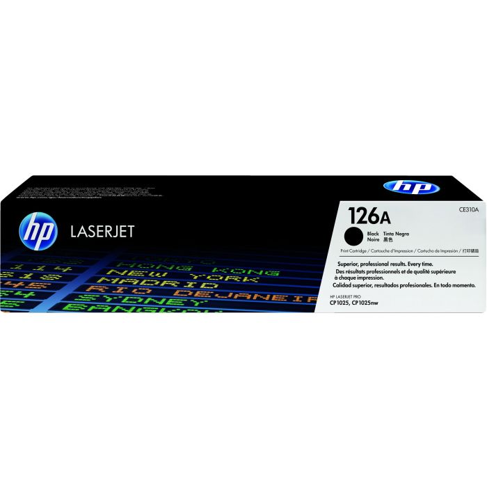 Hp 126a Musta Väriainekasetti