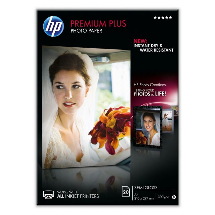 Hp Photo Semi-gloss A4 Paperi