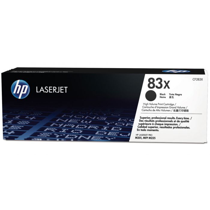 Hp 83x Black Toner Cf283x