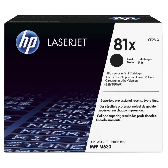 Hp 81x Musta Alkuperäinen