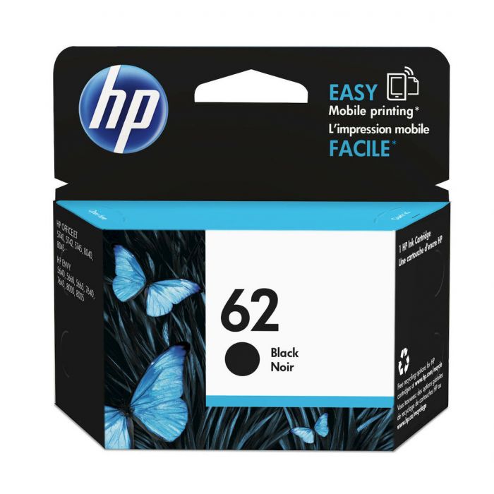 Hp No.62 Black Ink Cartridge