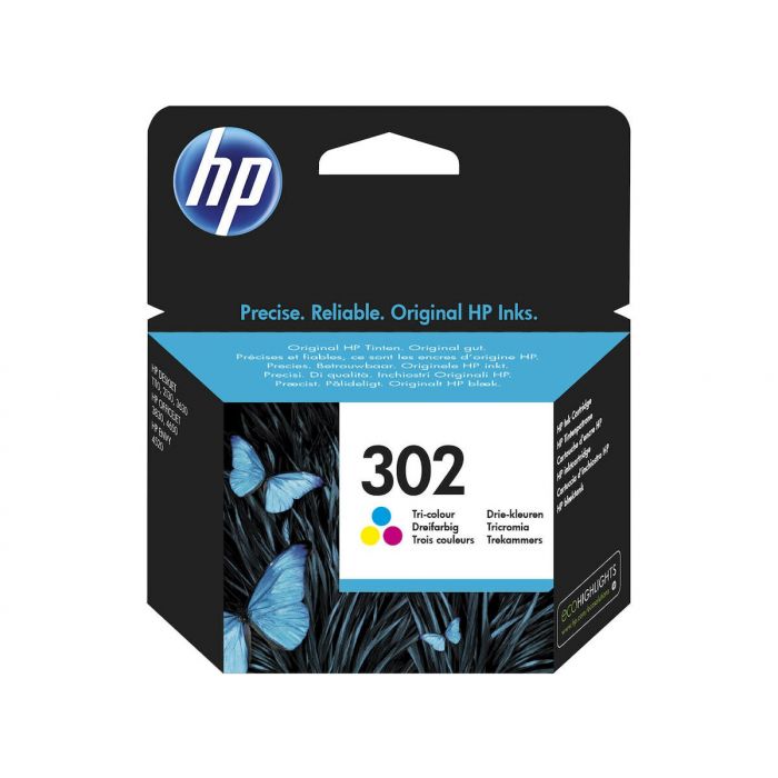 Hp No302 Color Mustepatruuna