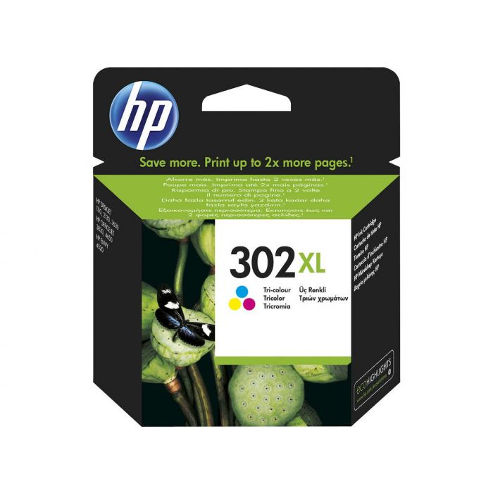Hp No302xl Color Ink Cartridge