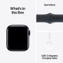 Apple Watch Se Gps 44mm Midnight Aluminium Case With Midnight Sport Band - M/l thumbnail