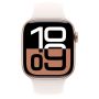 Apple Watch Series 10 Gps + Cellular 42mm Rose Gold Aluminium Case With Light Blush Sport Band - S/m thumbnail