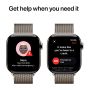 Apple Watch Series 10 Gps + Cellular 42mm Rose Gold Aluminium Case With Light Blush Sport Band - S/m thumbnail