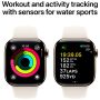 Apple Watch Series 10 Gps + Cellular 42mm Gold Titanium Case With Starlight Sport Band - M/l thumbnail