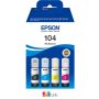 Epson Ecotank 104 4-colour Multipack Mustepaketti thumbnail