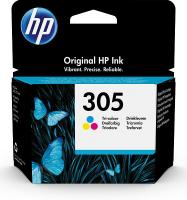 HP 305 tri-color original mustepatruuna