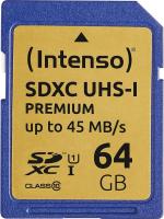 INTENSO premium sdxc 64GB muistikortti