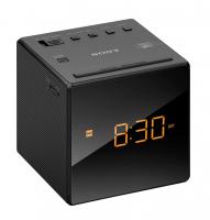 Sony ICF-C1B kelloradio, musta