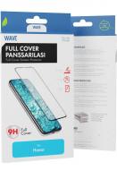 Wave Full Fit Screen Protector HONOR 8A / Huawei Y6 2019 näytön suojalasi, musta