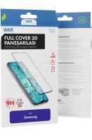 WAVE FULL COVER GALAXY S22 ULTRA PANSSARILASI, Musta Kehys