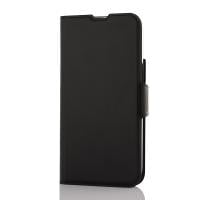 Wave BookCase -suojakotelo, MagSafe-yhteensopiva, iPhone 15, musta