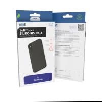 Wave Samsung Galaxy A25 5G Soft Touch silikonikuori, musta
