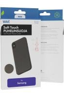 Wave Samsung Galaxy A05S Soft Touch silikonikuori, musta
