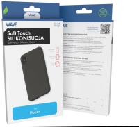 Wave HONOR X7B Soft Touch silikonikuori, musta