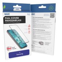 WAVE GALAXY S25 ULTRA 5G FULL COVER PANSSARILASI, Musta Kehys