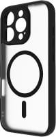 WAVE IPHONE 16 PRO MAGSAFE SUOJAKUORI, Läpikuultava/Musta