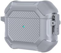 WAVE RUGGED APPLE AIRPODS GEN4 SUOJAKOTELO, Harmaa
