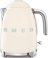 Smeg KLF03CREU -vedenkeitin, kerman valkoinen
