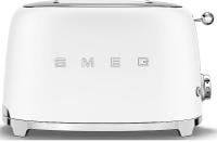 Smeg TSF01WHMEU -leivänpaahdin, mattavalkoinen