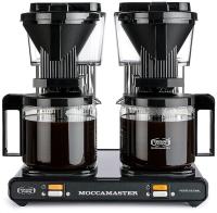 Moccamaster Professional Double kahvinkeitin, Black/Silver