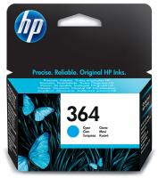 HP 364 cyan mustepatruuna